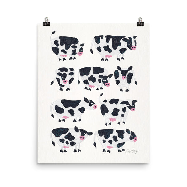 Cow Collection – White