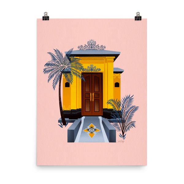 Balinese Doorway - Blush