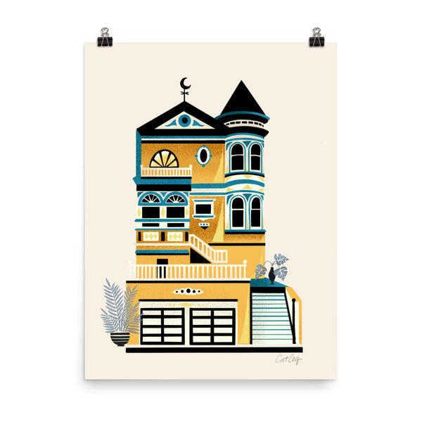 Victorian Home - Yellow