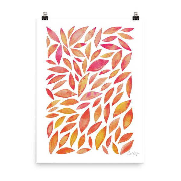 Diamond Leaves - Melon