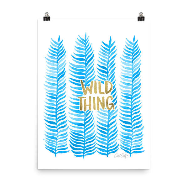 Wild Thing Seaweed Stems – Blue & Gold