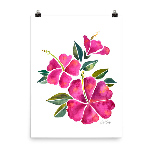 Hibiscus Bloom – Fuchsia