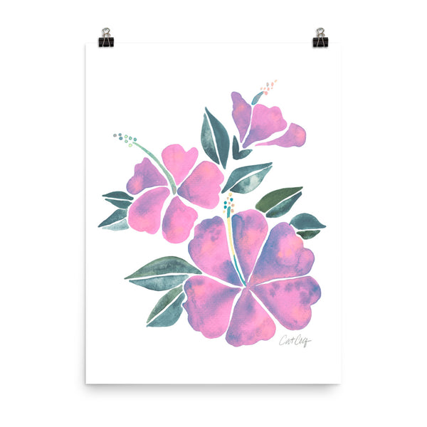 Hibiscus Bloom – Pastel