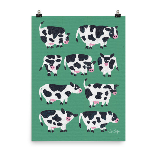 Cow Collection – Green
