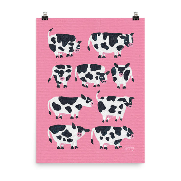 Cow Collection – Pink