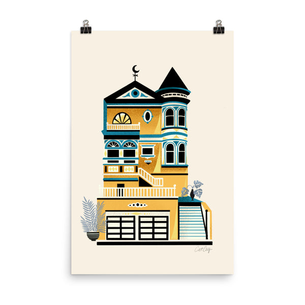 Victorian Home - Yellow