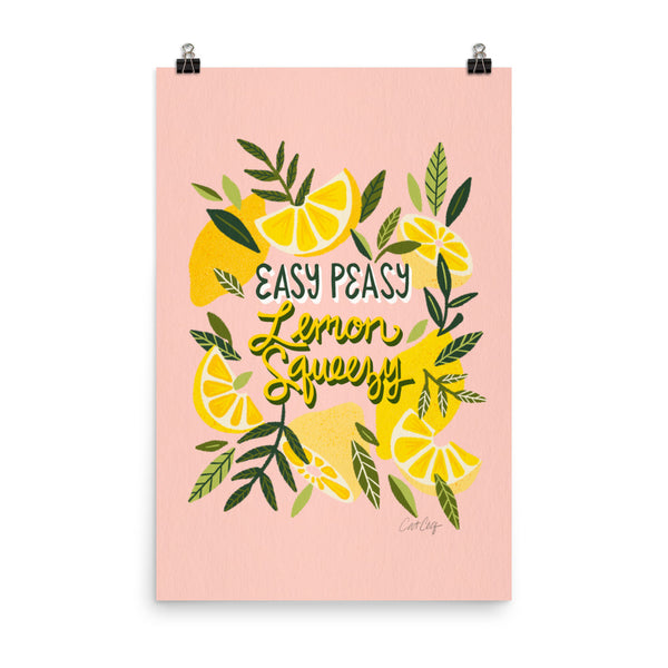 Easy Peasy Lemon Squeezy Citrus - Blush