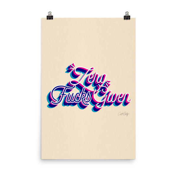 Zero F*cks Given – CMYK