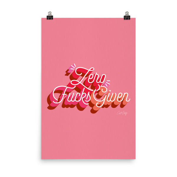 Zero F*cks Given – Pink Palette