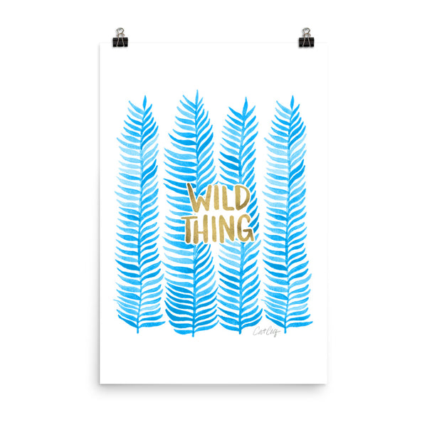 Wild Thing Seaweed Stems – Blue & Gold