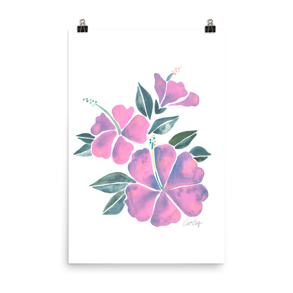 Hibiscus Bloom – Pastel