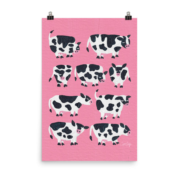 Cow Collection – Pink