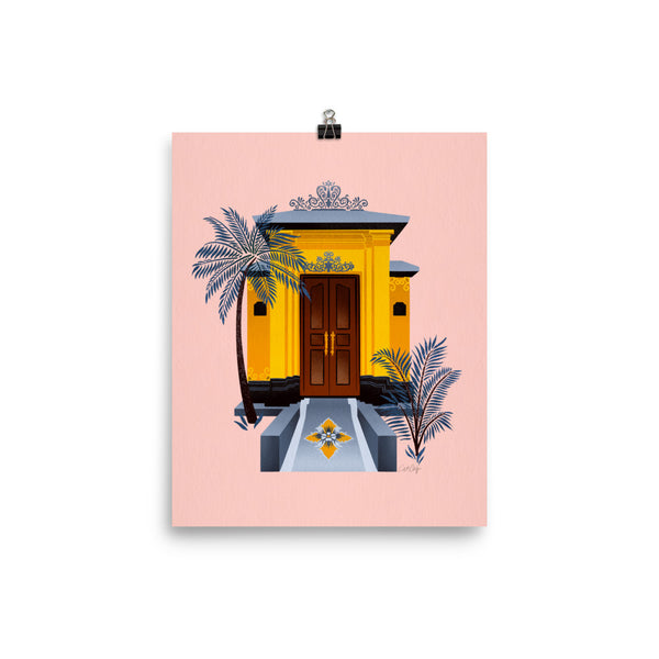 Balinese Doorway - Blush