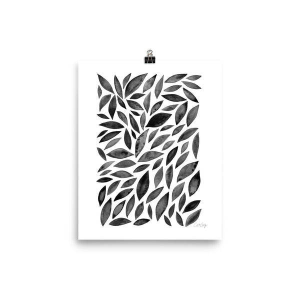 Diamond Leaves - Black
