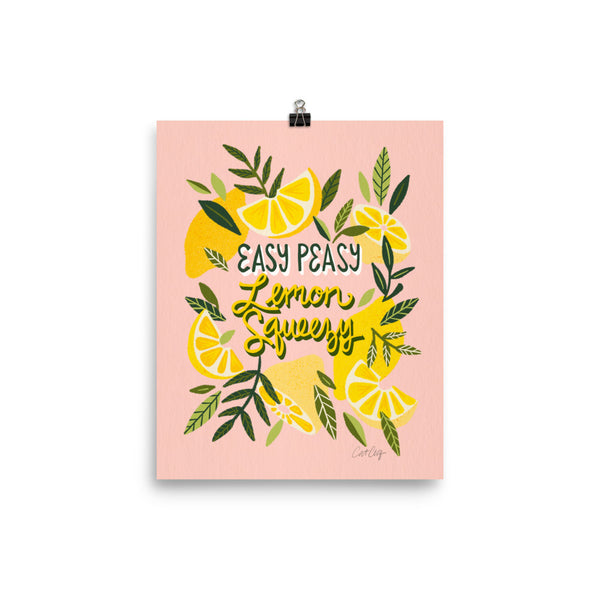 Easy Peasy Lemon Squeezy Citrus - Blush