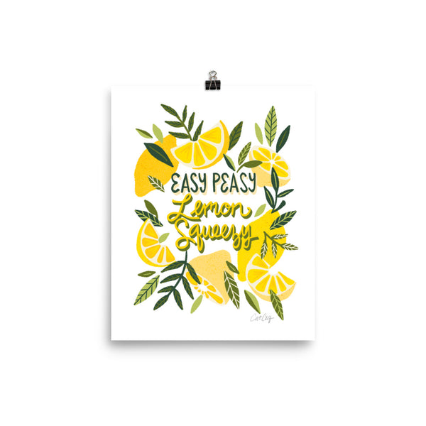 Easy Peasy Lemon Squeezy Citrus - Yellow Green