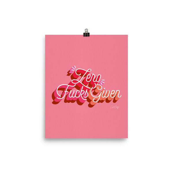 Zero F*cks Given – Pink Palette