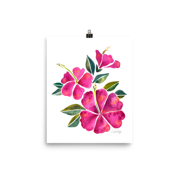 Hibiscus Bloom – Fuchsia