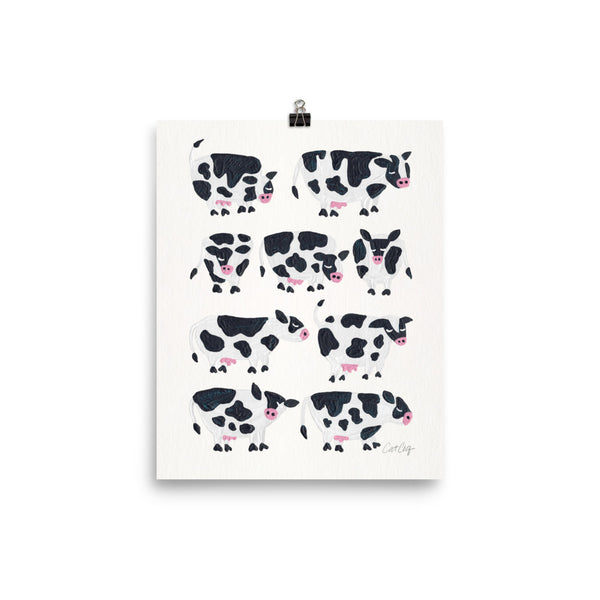Cow Collection – White
