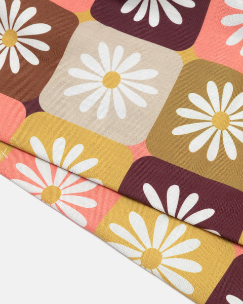Daisy Chain Printed Fabric