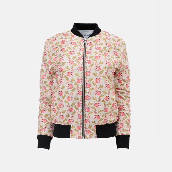Eye Opening Florals Bomber Jacket