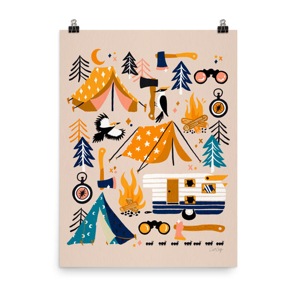 Camping Kit – Orange Blue