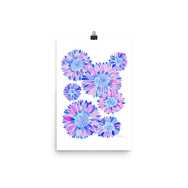 Sunflower Blooms – Indigo