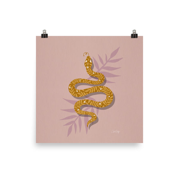Tropical Serpent - Mauve Ochre