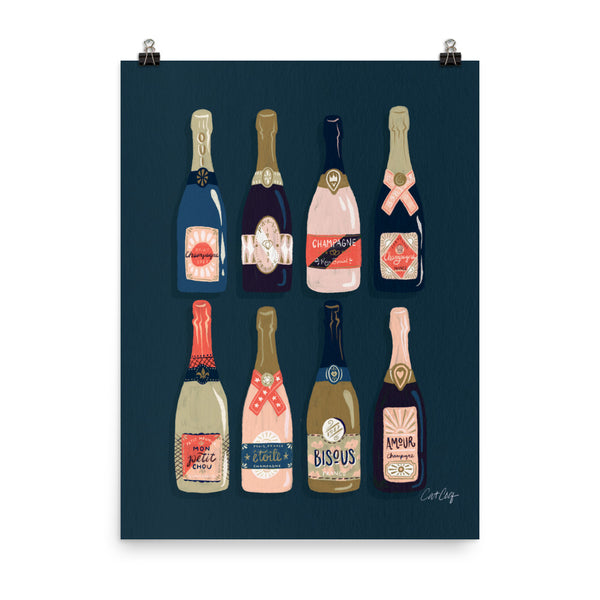 French Champagne Collection – Teal