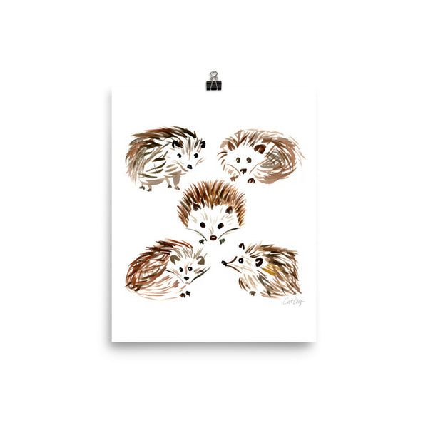 Hedgehogs • Art Print