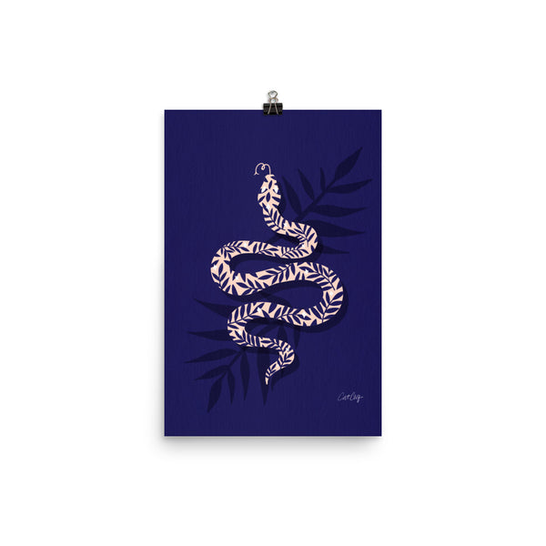 Tropical Serpent  - Cobalt Blush