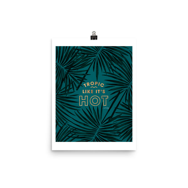 Tropic Like It's Hot - Turquoise