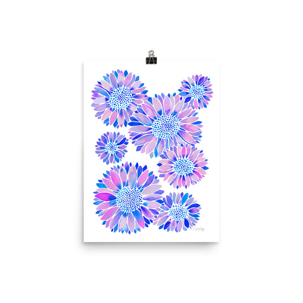 Sunflower Blooms – Indigo