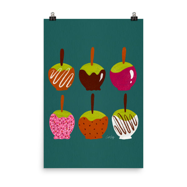 Caramel Apple - Teal Fuschia
