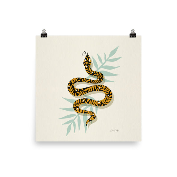 Tropical Serpent - Yellow and Black