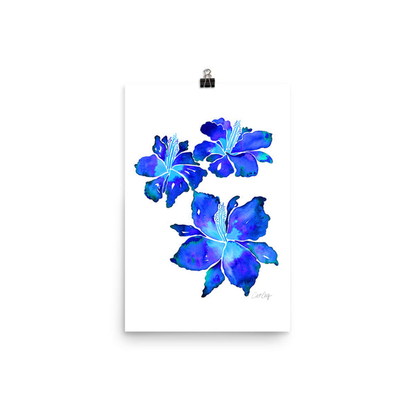 Iris Blooms – Blue
