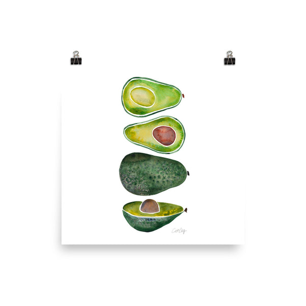 Avocado Slices • Art Print