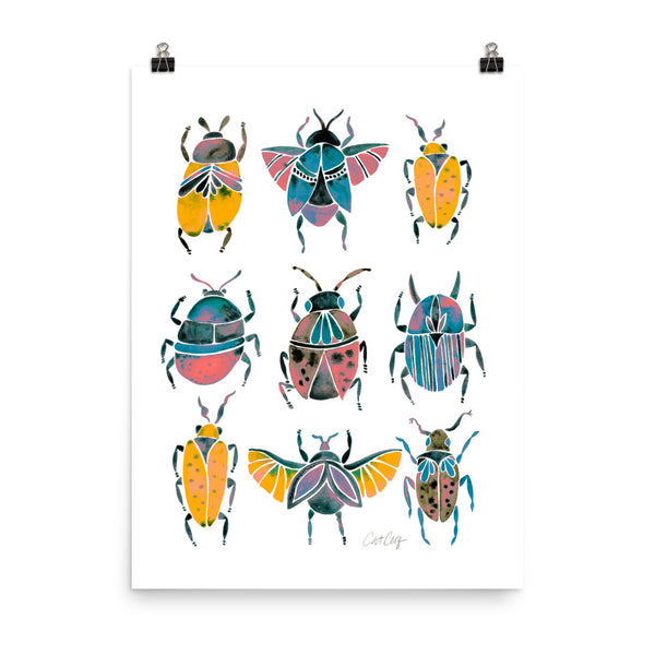 Beetle Collection - Yellow