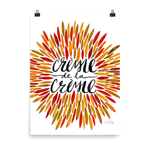 Crème de la Crème – Autumn Palette • Art Print