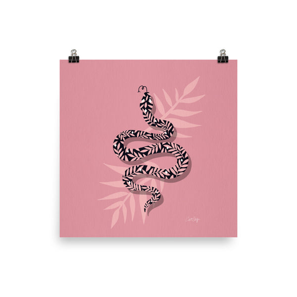 Tropical Serpent - Dusty Rose