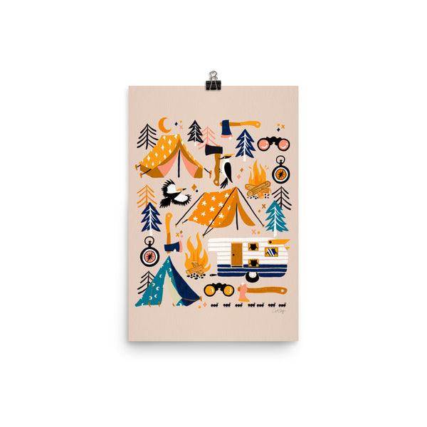 Camping Kit – Orange Blue