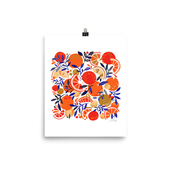 Fresh Citrus Mesh- White