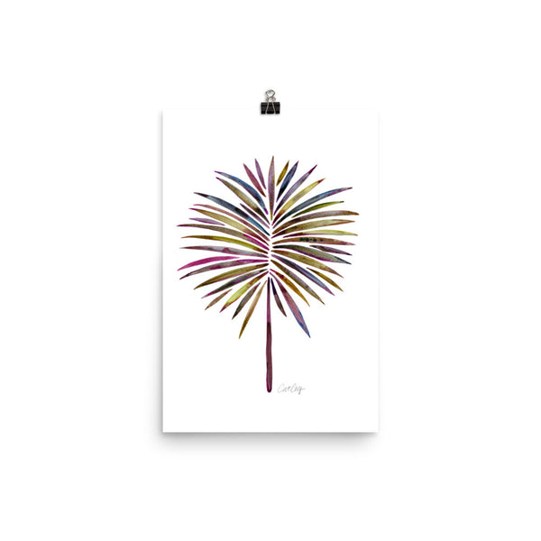Fan Palm – Vintage Palette • Art Print