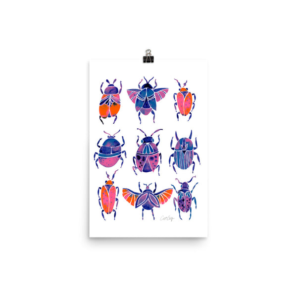 Beetle Collection - Indigo