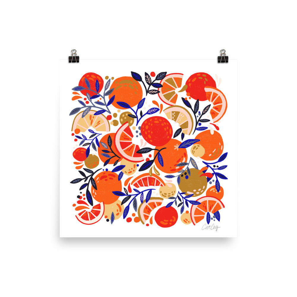 Fresh Citrus Mesh- White