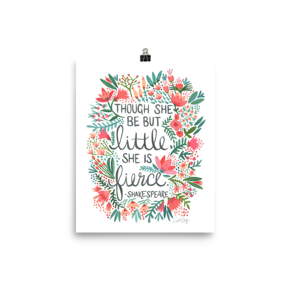 Little & Fierce • Art Print