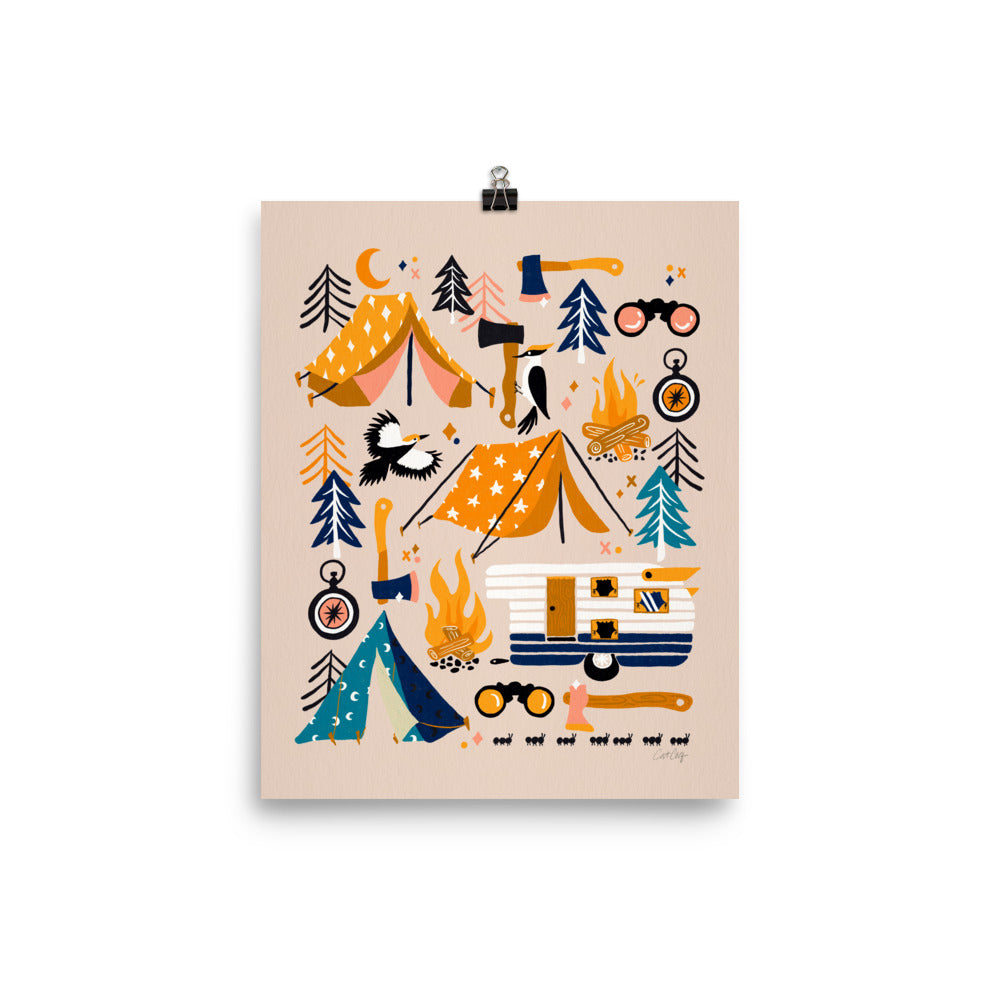 Camping Kit – Orange Blue