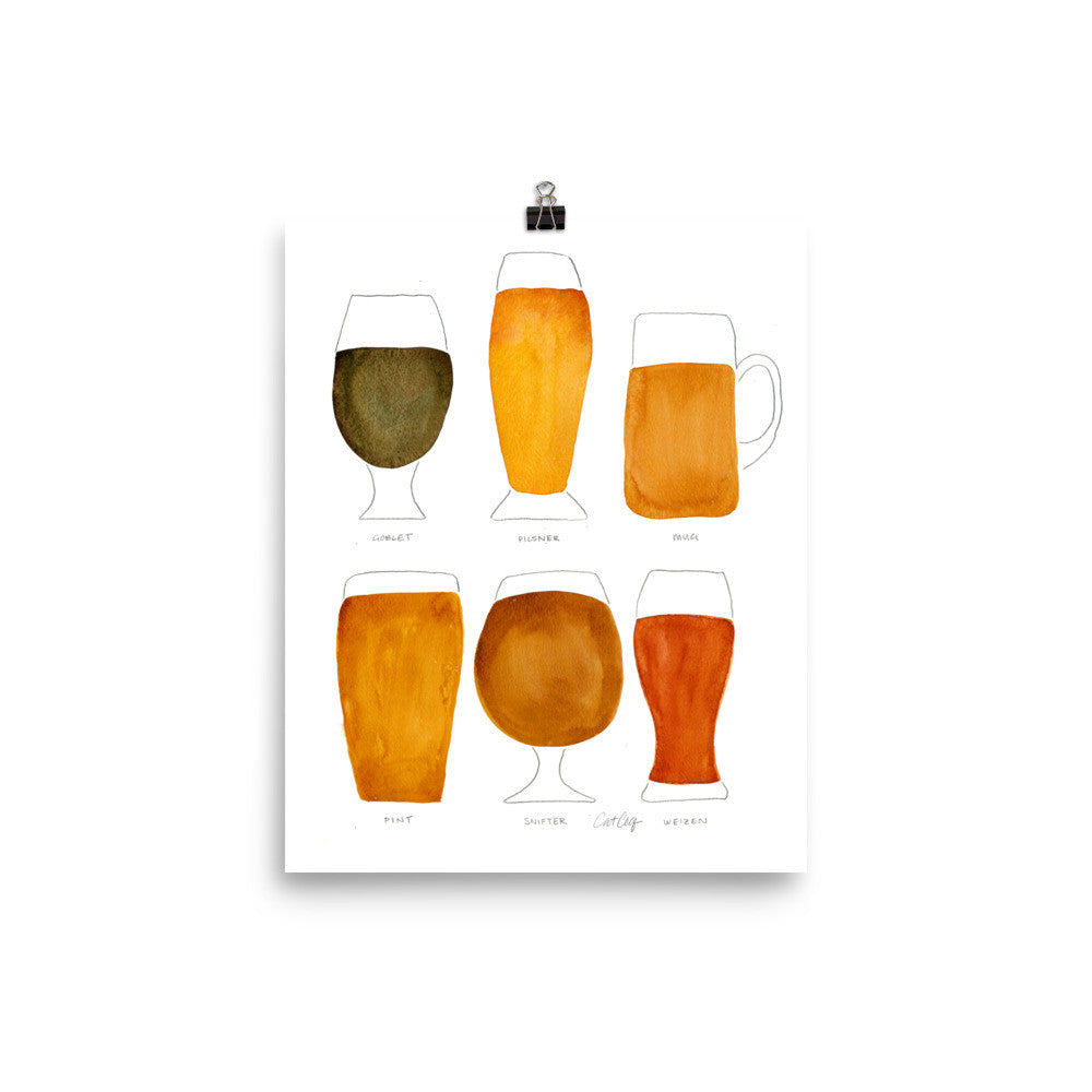Beer Collection • Art Print