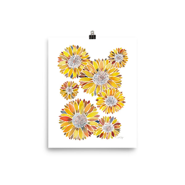 Sunflower Blooms – Yellow