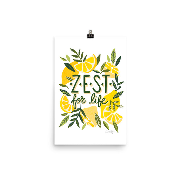 Zest for Life - Yellow White